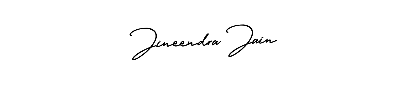 This is the best signature style for the Jineendra Jain name. Also you like these signature font (AmerikaSignatureDemo-Regular). Mix name signature. Jineendra Jain signature style 3 images and pictures png