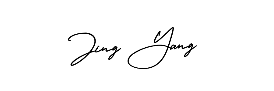 It looks lik you need a new signature style for name Jing Yang. Design unique handwritten (AmerikaSignatureDemo-Regular) signature with our free signature maker in just a few clicks. Jing Yang signature style 3 images and pictures png