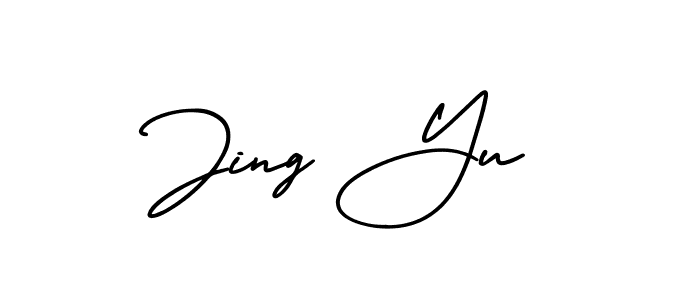 Once you've used our free online signature maker to create your best signature AmerikaSignatureDemo-Regular style, it's time to enjoy all of the benefits that Jing Yu name signing documents. Jing Yu signature style 3 images and pictures png