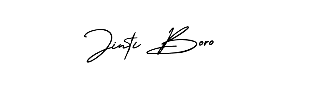 Make a beautiful signature design for name Jinti Boro. Use this online signature maker to create a handwritten signature for free. Jinti Boro signature style 3 images and pictures png