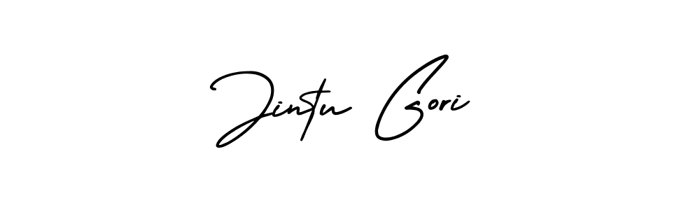 Best and Professional Signature Style for Jintu Gori. AmerikaSignatureDemo-Regular Best Signature Style Collection. Jintu Gori signature style 3 images and pictures png