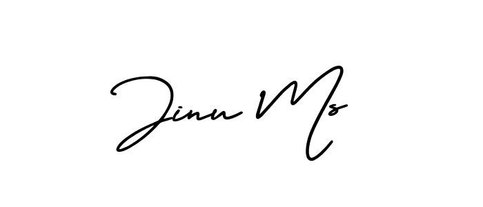 Make a beautiful signature design for name Jinu Ms. Use this online signature maker to create a handwritten signature for free. Jinu Ms signature style 3 images and pictures png