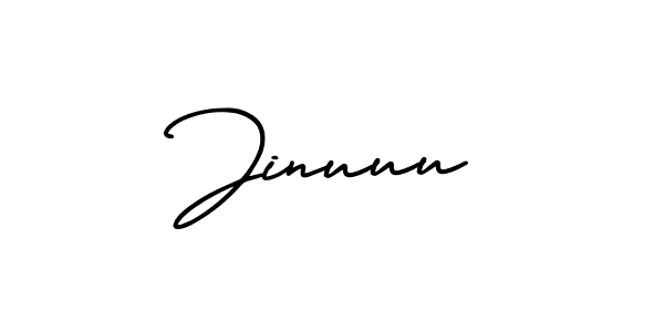 How to Draw Jinuuu signature style? AmerikaSignatureDemo-Regular is a latest design signature styles for name Jinuuu. Jinuuu signature style 3 images and pictures png