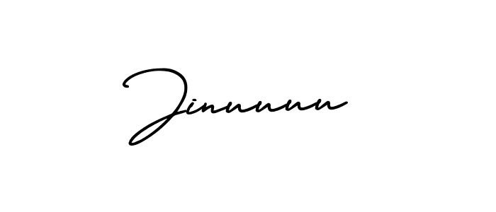 Jinuuuu stylish signature style. Best Handwritten Sign (AmerikaSignatureDemo-Regular) for my name. Handwritten Signature Collection Ideas for my name Jinuuuu. Jinuuuu signature style 3 images and pictures png