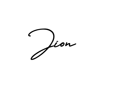 It looks lik you need a new signature style for name Jion. Design unique handwritten (AmerikaSignatureDemo-Regular) signature with our free signature maker in just a few clicks. Jion signature style 3 images and pictures png