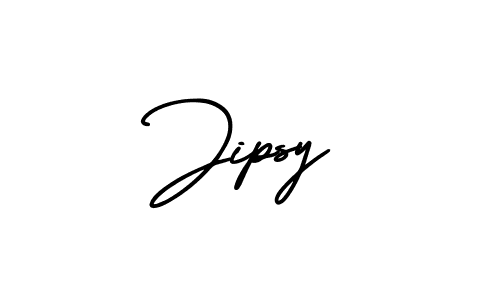 Best and Professional Signature Style for Jipsy. AmerikaSignatureDemo-Regular Best Signature Style Collection. Jipsy signature style 3 images and pictures png
