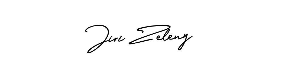 Design your own signature with our free online signature maker. With this signature software, you can create a handwritten (AmerikaSignatureDemo-Regular) signature for name Jiri Zeleny. Jiri Zeleny signature style 3 images and pictures png