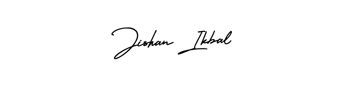 if you are searching for the best signature style for your name Jishan Ikbal. so please give up your signature search. here we have designed multiple signature styles  using AmerikaSignatureDemo-Regular. Jishan Ikbal signature style 3 images and pictures png