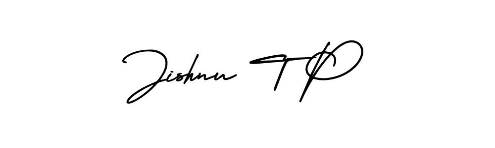 You can use this online signature creator to create a handwritten signature for the name Jishnu T P. This is the best online autograph maker. Jishnu T P signature style 3 images and pictures png