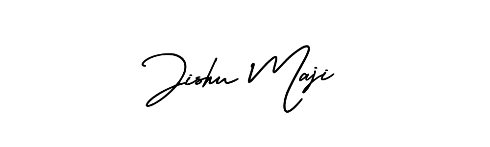 AmerikaSignatureDemo-Regular is a professional signature style that is perfect for those who want to add a touch of class to their signature. It is also a great choice for those who want to make their signature more unique. Get Jishu Maji name to fancy signature for free. Jishu Maji signature style 3 images and pictures png