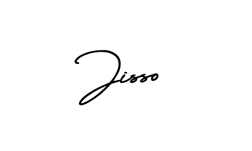 Use a signature maker to create a handwritten signature online. With this signature software, you can design (AmerikaSignatureDemo-Regular) your own signature for name Jisso. Jisso signature style 3 images and pictures png