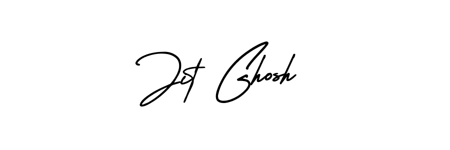 AmerikaSignatureDemo-Regular is a professional signature style that is perfect for those who want to add a touch of class to their signature. It is also a great choice for those who want to make their signature more unique. Get Jit Ghosh name to fancy signature for free. Jit Ghosh signature style 3 images and pictures png