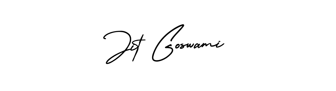 How to make Jit Goswami signature? AmerikaSignatureDemo-Regular is a professional autograph style. Create handwritten signature for Jit Goswami name. Jit Goswami signature style 3 images and pictures png