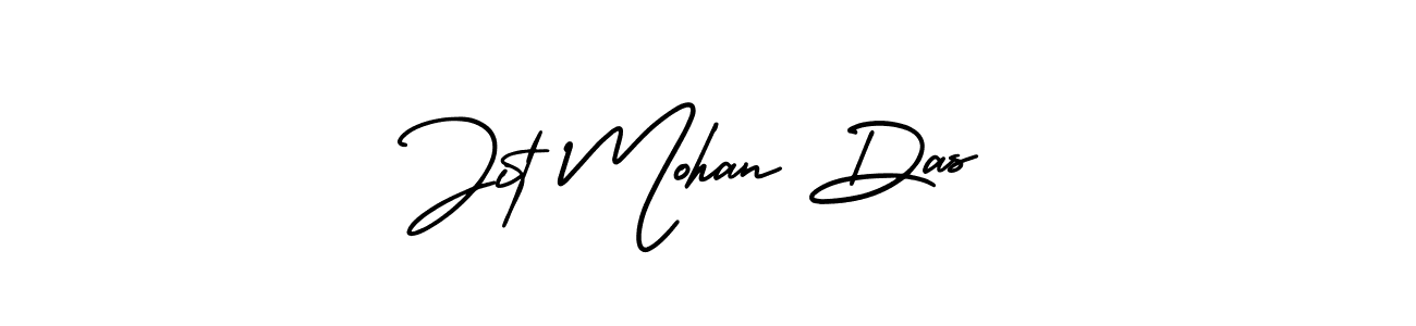 The best way (AmerikaSignatureDemo-Regular) to make a short signature is to pick only two or three words in your name. The name Jit Mohan Das include a total of six letters. For converting this name. Jit Mohan Das signature style 3 images and pictures png