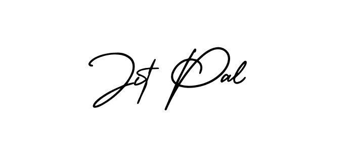 Design your own signature with our free online signature maker. With this signature software, you can create a handwritten (AmerikaSignatureDemo-Regular) signature for name Jit Pal. Jit Pal signature style 3 images and pictures png