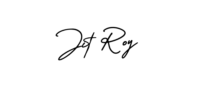 This is the best signature style for the Jit Roy name. Also you like these signature font (AmerikaSignatureDemo-Regular). Mix name signature. Jit Roy signature style 3 images and pictures png