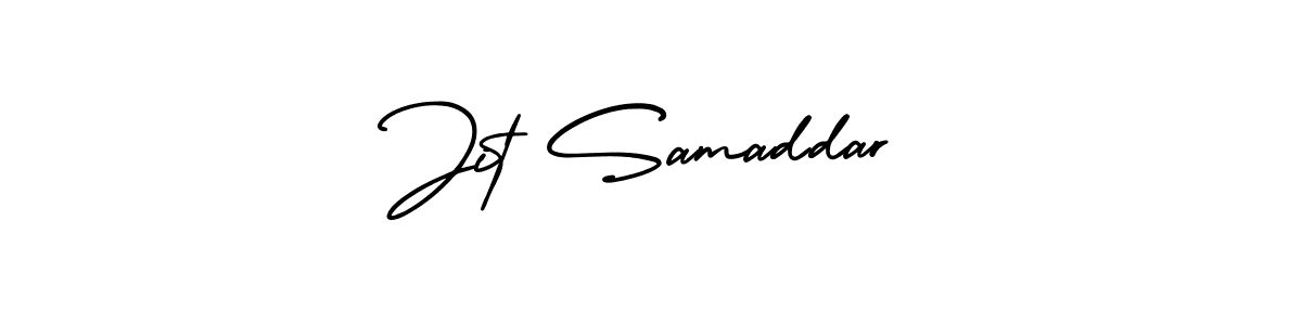 if you are searching for the best signature style for your name Jit Samaddar. so please give up your signature search. here we have designed multiple signature styles  using AmerikaSignatureDemo-Regular. Jit Samaddar signature style 3 images and pictures png