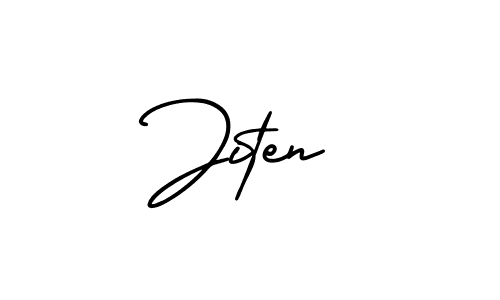 Best and Professional Signature Style for Jiten. AmerikaSignatureDemo-Regular Best Signature Style Collection. Jiten signature style 3 images and pictures png