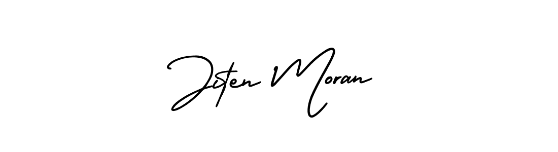 Also we have Jiten Moran name is the best signature style. Create professional handwritten signature collection using AmerikaSignatureDemo-Regular autograph style. Jiten Moran signature style 3 images and pictures png