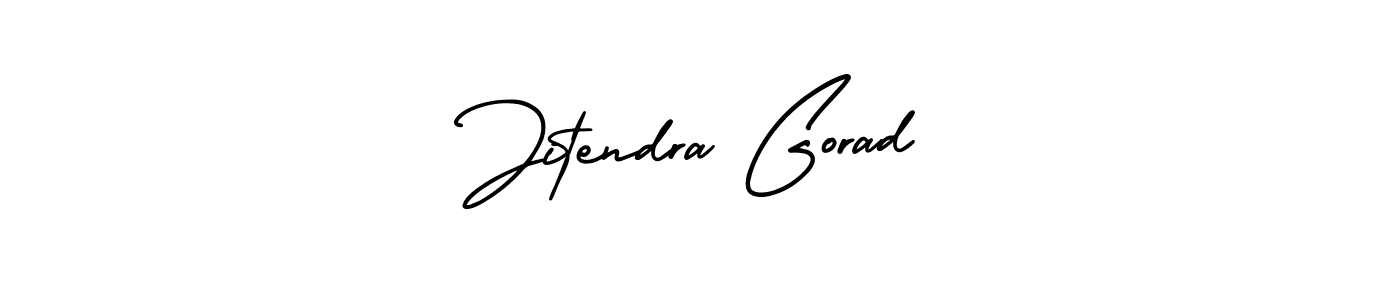 Also You can easily find your signature by using the search form. We will create Jitendra Gorad name handwritten signature images for you free of cost using AmerikaSignatureDemo-Regular sign style. Jitendra Gorad signature style 3 images and pictures png