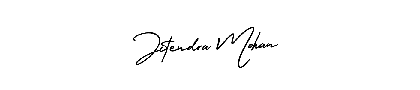 Create a beautiful signature design for name Jitendra Mohan. With this signature (AmerikaSignatureDemo-Regular) fonts, you can make a handwritten signature for free. Jitendra Mohan signature style 3 images and pictures png