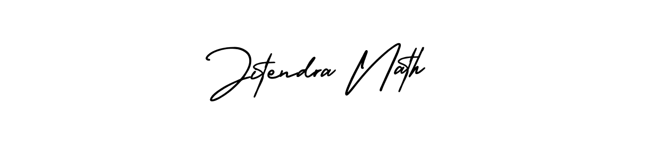Create a beautiful signature design for name Jitendra Nath. With this signature (AmerikaSignatureDemo-Regular) fonts, you can make a handwritten signature for free. Jitendra Nath signature style 3 images and pictures png