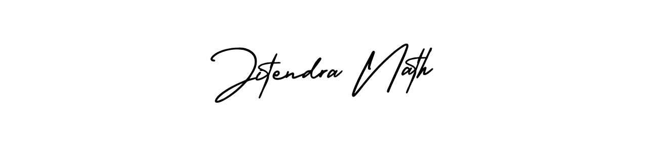 Create a beautiful signature design for name Jitendra Nath. With this signature (AmerikaSignatureDemo-Regular) fonts, you can make a handwritten signature for free. Jitendra Nath signature style 3 images and pictures png