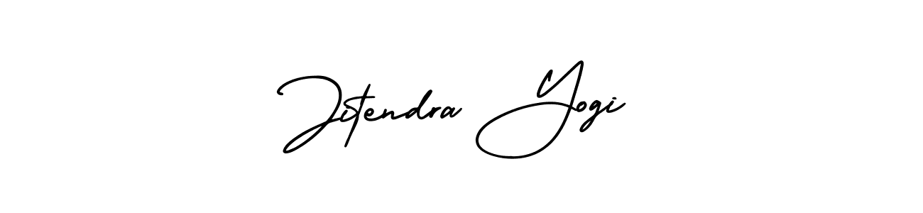 Make a short Jitendra Yogi signature style. Manage your documents anywhere anytime using AmerikaSignatureDemo-Regular. Create and add eSignatures, submit forms, share and send files easily. Jitendra Yogi signature style 3 images and pictures png
