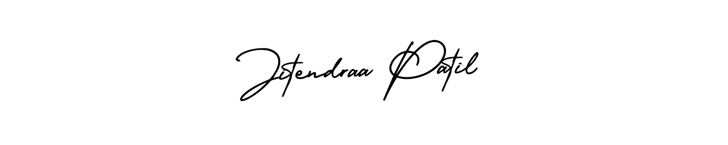 Similarly AmerikaSignatureDemo-Regular is the best handwritten signature design. Signature creator online .You can use it as an online autograph creator for name Jitendraa Patil. Jitendraa Patil signature style 3 images and pictures png