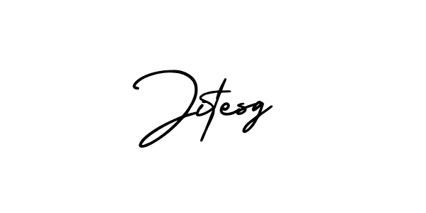 Similarly AmerikaSignatureDemo-Regular is the best handwritten signature design. Signature creator online .You can use it as an online autograph creator for name Jitesg. Jitesg signature style 3 images and pictures png