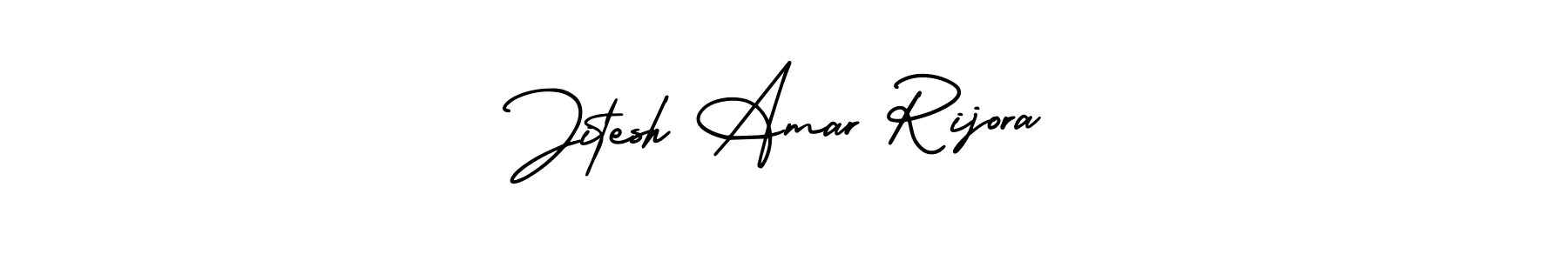 Best and Professional Signature Style for Jitesh Amar Rijora. AmerikaSignatureDemo-Regular Best Signature Style Collection. Jitesh Amar Rijora signature style 3 images and pictures png