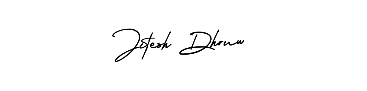 How to Draw Jitesh Dhruw signature style? AmerikaSignatureDemo-Regular is a latest design signature styles for name Jitesh Dhruw. Jitesh Dhruw signature style 3 images and pictures png