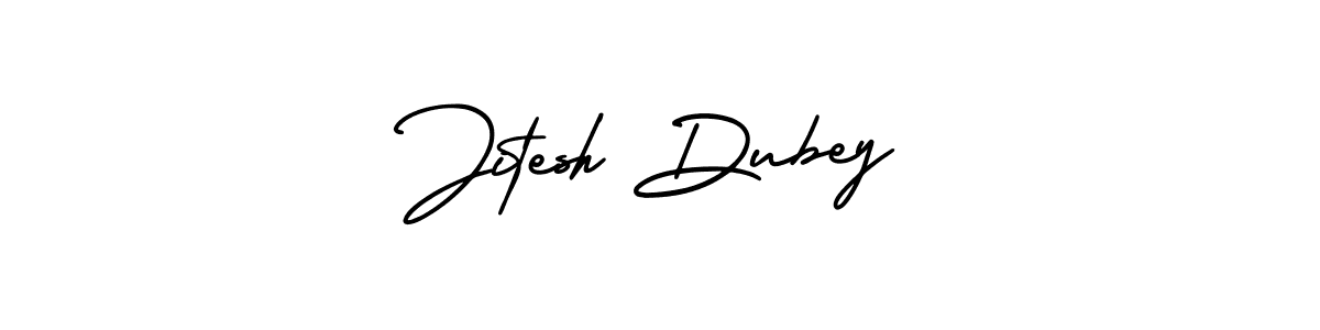 Design your own signature with our free online signature maker. With this signature software, you can create a handwritten (AmerikaSignatureDemo-Regular) signature for name Jitesh Dubey. Jitesh Dubey signature style 3 images and pictures png