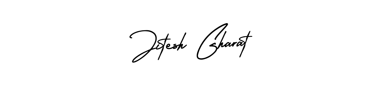 Make a beautiful signature design for name Jitesh Gharat. Use this online signature maker to create a handwritten signature for free. Jitesh Gharat signature style 3 images and pictures png