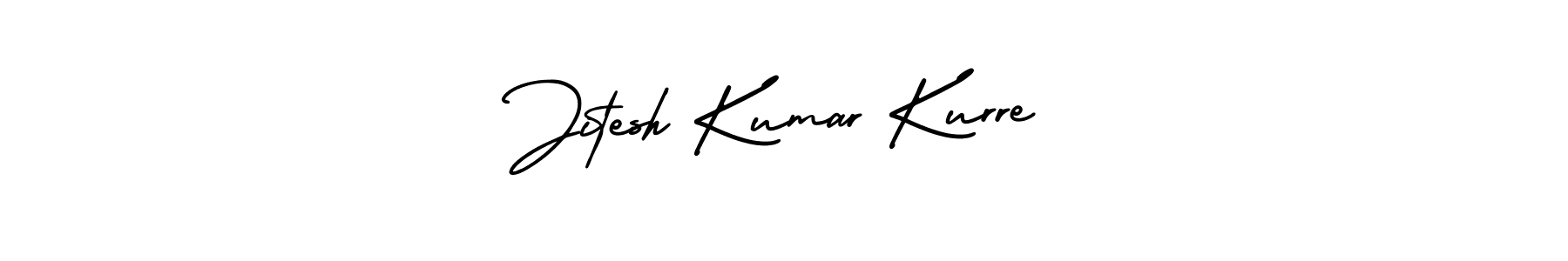 Jitesh Kumar Kurre stylish signature style. Best Handwritten Sign (AmerikaSignatureDemo-Regular) for my name. Handwritten Signature Collection Ideas for my name Jitesh Kumar Kurre. Jitesh Kumar Kurre signature style 3 images and pictures png