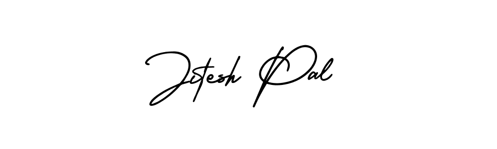 How to Draw Jitesh Pal signature style? AmerikaSignatureDemo-Regular is a latest design signature styles for name Jitesh Pal. Jitesh Pal signature style 3 images and pictures png