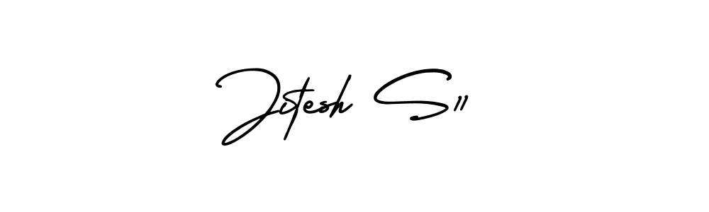 Make a beautiful signature design for name Jitesh S11. With this signature (AmerikaSignatureDemo-Regular) style, you can create a handwritten signature for free. Jitesh S11 signature style 3 images and pictures png