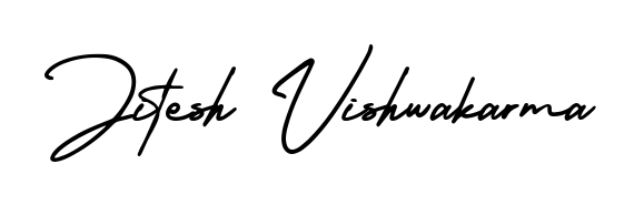 Create your official email sign-off with Jitesh Vishwakarma name in AmerikaSignatureDemo-Regular style. Crisp, clean, and perfectly legible across all screens. Jitesh Vishwakarma signature style 3 images and pictures png