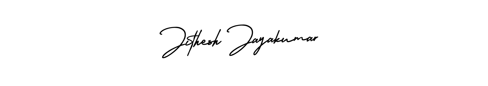 if you are searching for the best signature style for your name Jithesh Jayakumar. so please give up your signature search. here we have designed multiple signature styles  using AmerikaSignatureDemo-Regular. Jithesh Jayakumar signature style 3 images and pictures png