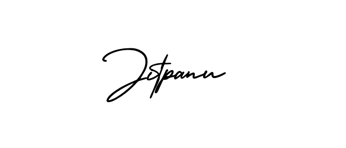 if you are searching for the best signature style for your name Jitpanu. so please give up your signature search. here we have designed multiple signature styles  using AmerikaSignatureDemo-Regular. Jitpanu signature style 3 images and pictures png