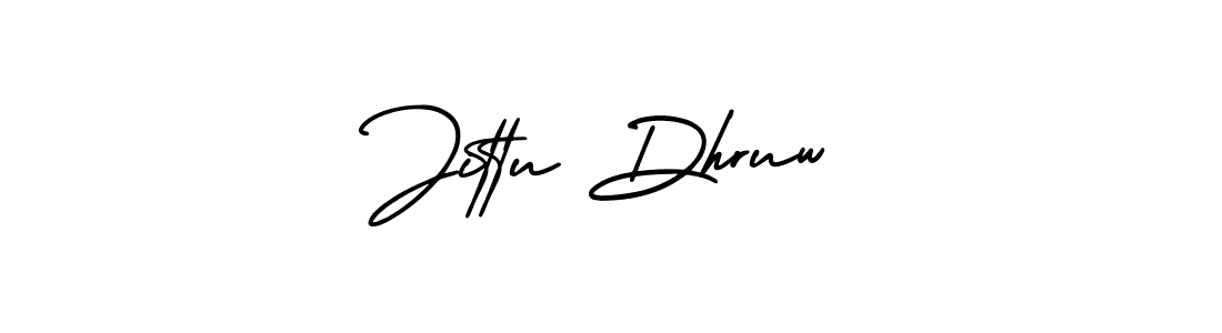 It looks lik you need a new signature style for name Jittu Dhruw. Design unique handwritten (AmerikaSignatureDemo-Regular) signature with our free signature maker in just a few clicks. Jittu Dhruw signature style 3 images and pictures png