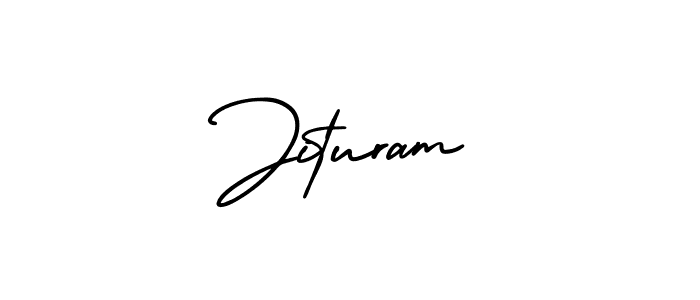 Also we have Jituram name is the best signature style. Create professional handwritten signature collection using AmerikaSignatureDemo-Regular autograph style. Jituram signature style 3 images and pictures png