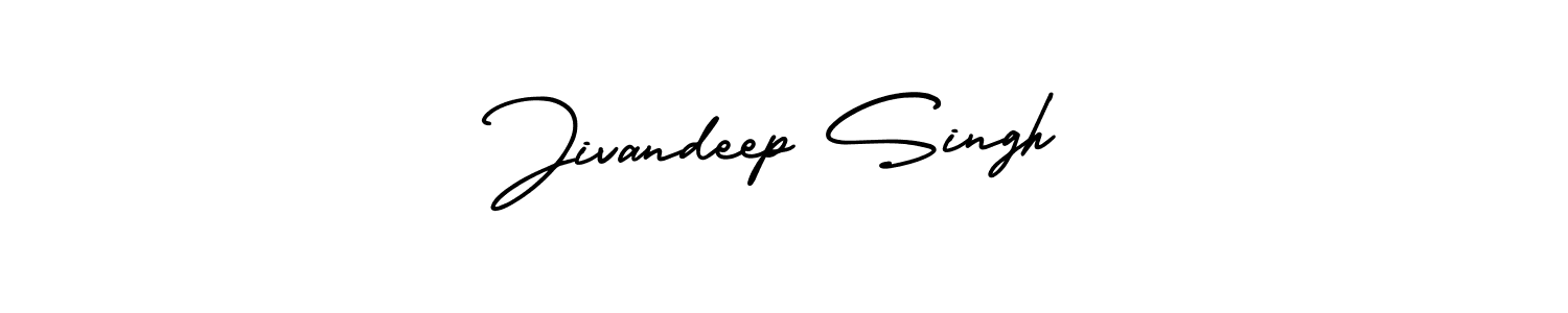 How to make Jivandeep Singh signature? AmerikaSignatureDemo-Regular is a professional autograph style. Create handwritten signature for Jivandeep Singh name. Jivandeep Singh signature style 3 images and pictures png