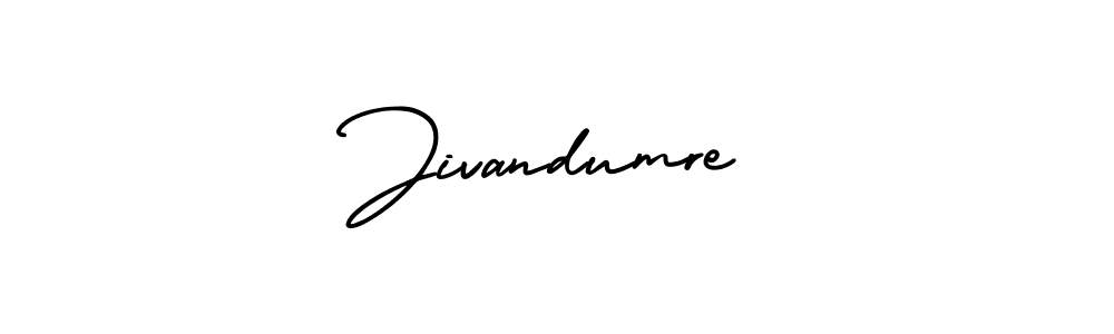 Jivandumre stylish signature style. Best Handwritten Sign (AmerikaSignatureDemo-Regular) for my name. Handwritten Signature Collection Ideas for my name Jivandumre. Jivandumre signature style 3 images and pictures png