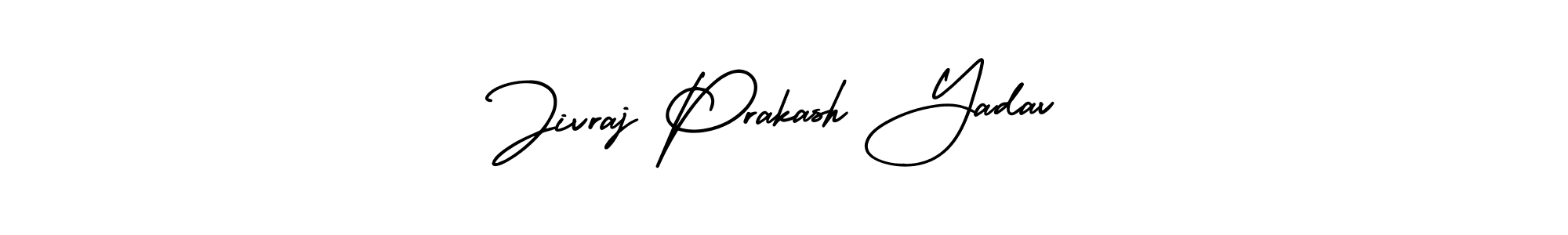 Design your own signature with our free online signature maker. With this signature software, you can create a handwritten (AmerikaSignatureDemo-Regular) signature for name Jivraj Prakash Yadav. Jivraj Prakash Yadav signature style 3 images and pictures png