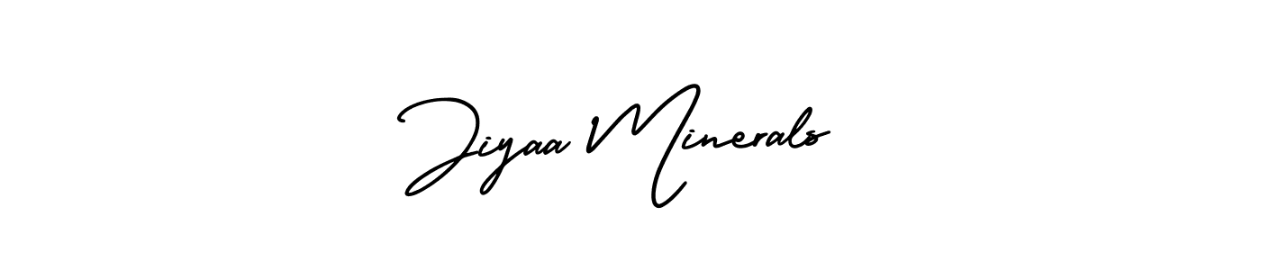 Design your own signature with our free online signature maker. With this signature software, you can create a handwritten (AmerikaSignatureDemo-Regular) signature for name Jiyaa Minerals. Jiyaa Minerals signature style 3 images and pictures png