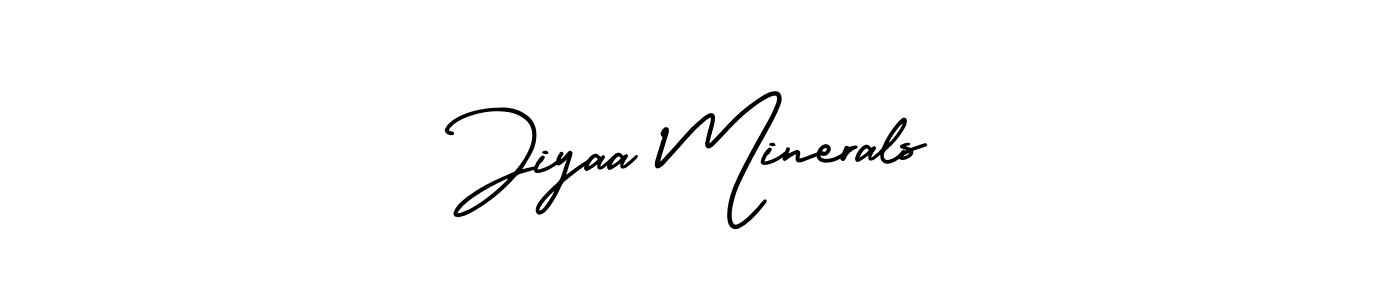 Design your own signature with our free online signature maker. With this signature software, you can create a handwritten (AmerikaSignatureDemo-Regular) signature for name Jiyaa Minerals. Jiyaa Minerals signature style 3 images and pictures png