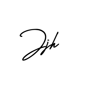 Make a beautiful signature design for name Jjh. With this signature (AmerikaSignatureDemo-Regular) style, you can create a handwritten signature for free. Jjh signature style 3 images and pictures png