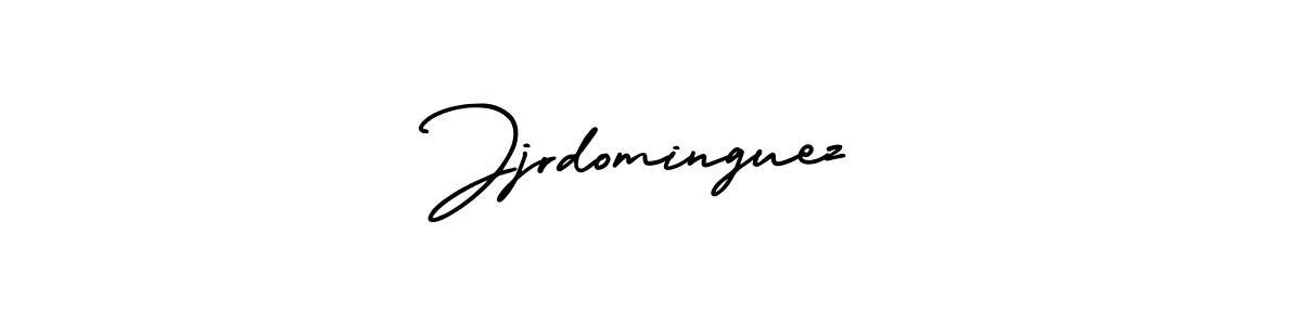 You should practise on your own different ways (AmerikaSignatureDemo-Regular) to write your name (Jjrdominguez) in signature. don't let someone else do it for you. Jjrdominguez signature style 3 images and pictures png