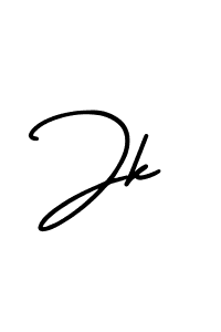 It looks lik you need a new signature style for name Jk. Design unique handwritten (AmerikaSignatureDemo-Regular) signature with our free signature maker in just a few clicks. Jk signature style 3 images and pictures png